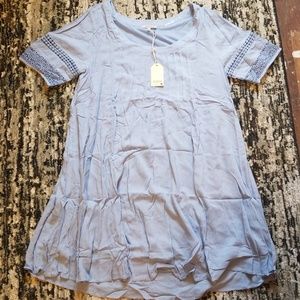 Adorable crochet detailed dress size small